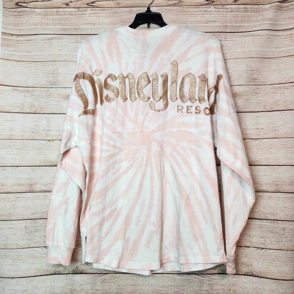 Disneyland Resort Disney Parks Rose Gold Tie Dye Spirit Jersey Adult Medium READ
